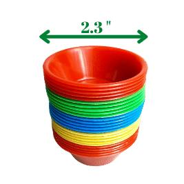 Plastic Puto/Kutsinta Cup Moulder Medium (10pcs)