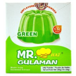 Mr Gulaman Buko Pandan (Flavored Jelly Powder) (10pack) (250g)