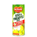 Del Monte Fiber Enriched 100% Pineapple Juice (240ml)