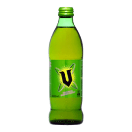 V Guarana Energy Drink Green Glass (350ml)