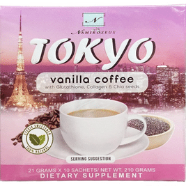 Namiroseus Tokyo Vanilla Slimming Coffee (10 x 21g)