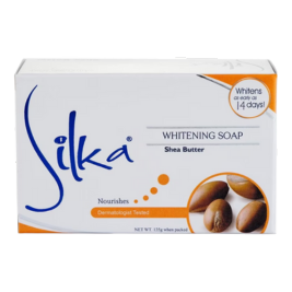 Silka Whitening Soap (Shea Butter) (135g)