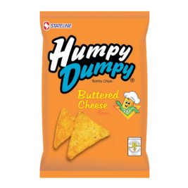 Stateline Humpy Dumpy Buttered Cheese Tortilla Chips (110g)