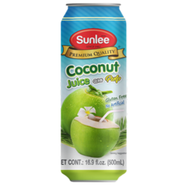 Sunlee Coconut Juice with Pulp (500ml)
