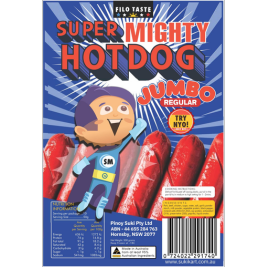 Super Mighty Jumbo Hotdog (500g)