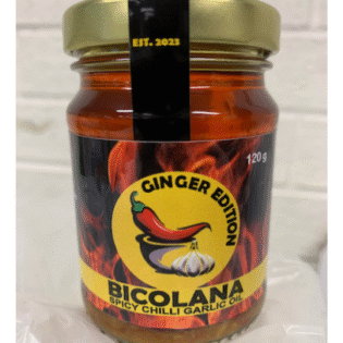 Bicolana Ginger Chilli Garlic Oil (120g)