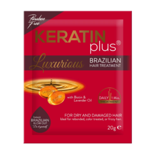 Keratin Plus Luxurious Brazilian Hair Treatment (20g)