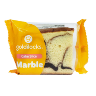 Goldilocks Marble Cake Slice (90g)
