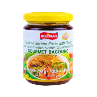 Buenas Gourmet Bagoong Sauteed Shrimp Paste Garlic (250g)