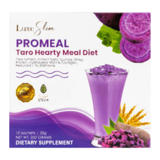Luxe Slim Promeal Taro Hearty Meal Diet 10's (350g)