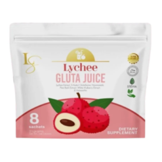 Luxe Slim Lychee Gluta Juice 8's (168g)