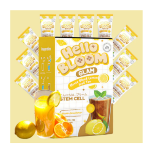 Hello Bloom Glam House Blend Lemon Iced Tea Drink 10's (180g)