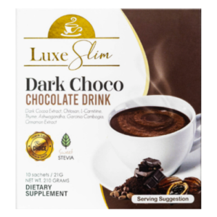 Luxe Slim Dark Choco 10's (210g)