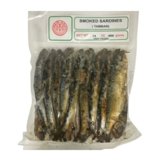 Pag Asa Smoked Fish (Tinapa Tamban w/ head) Large Herring (400g)