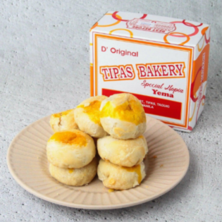 D' Original Tipas Bakery Special Hopia Yema (10pcs)