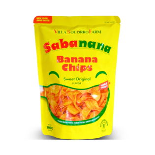 Villa Socorro Farm Banana Chips (100g)