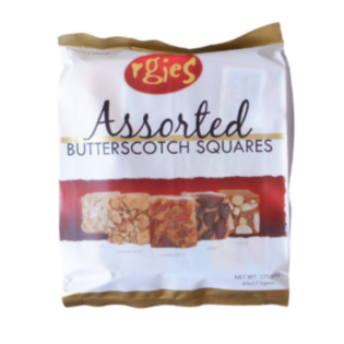 Rgies Assorted Butter Scotch Squares (175g)